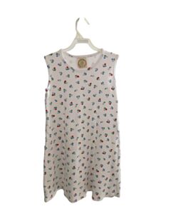 THE BEAUFORT BONNET COMPANY  WHITE  FLORAL  KNIT DRESS
