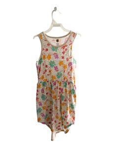 TEA  MULTI-COLOR  FLORAL  KNIT DRESS