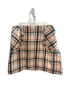 BELLA BLISS CREAM PLAID SKORT