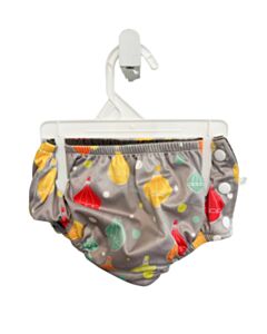 TINY UPS  GRAY    DIAPER COVER