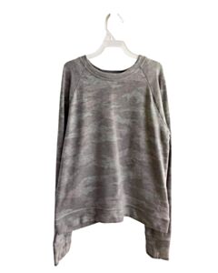 ATHLETA GIRL GRAY PRINTED DESIGN PULLOVER