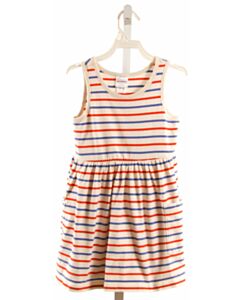 HANNA ANDERSSON CREAM STRIPED KNIT DRESS