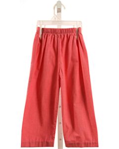 NO TAG  RED  MICROCHECK  PANTS