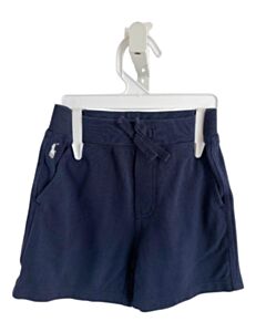 RALPH LAUREN BLUE PIQUE SHORTS