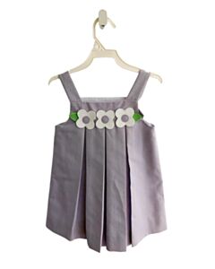 FLORENCE EISEMAN  PURPLE PIQUE   DRESS