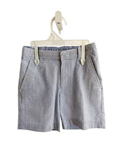 CLASS CLUB  BLUE SEERSUCKER STRIPED  SHORTS
