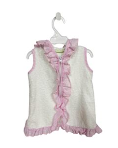 BE MINE  WHITE TERRY CLOTH GINGHAM  COVER UP