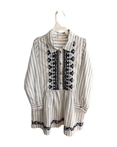 ROBERTA ROLLER RABBIT  BLUE  STRIPED  DRESS