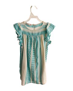 DEVOTION  BLUE   EMBROIDERED DRESS