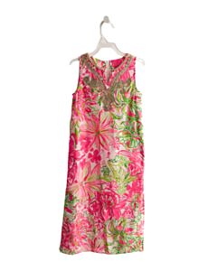LILLY PULITZER  HOT PINK  FLORAL  COVER UP