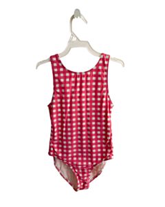 VINEYARD VINES PINK GINGHAM 1-PIECE SWIMSUIT