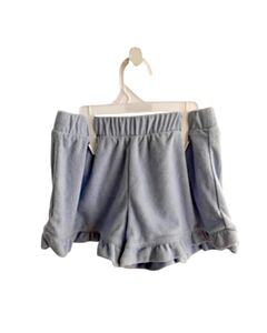 CREWCUTS BLUE TERRY CLOTH SHORTS WITH RUFFLE