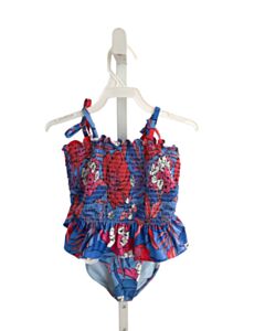 VINEYARD VINES BLUE FLORAL 2-PIECE SWIMSUIT