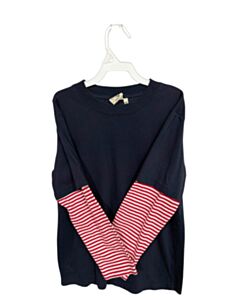 LUIGI BLUE KNIT LS SHIRT