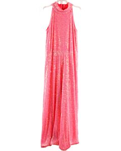 NO TAG  HOT PINK   SEQUINED ROMPER