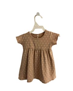 QUINCY MAE BROWN KNIT DRESS