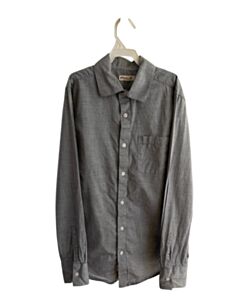 APPAMAN GRAY POLKA DOT DRESS SHIRT