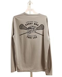 VINEYARD VINES  GRAY  PRINTED DESIGN T-SHIRT