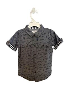 MUD PIE BLUE DRESS SHIRT