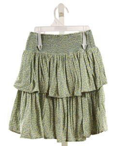 CREWCUTS  YELLOW  FLORAL  SKIRT