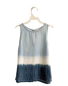 BELLA DAHL BLUE SLEEVELESS SHIRT