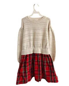 CREWCUTS  RED  PLAID  DRESS