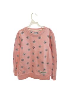 LIFE IS GOOD  PINK  FLORAL  PULLOVER