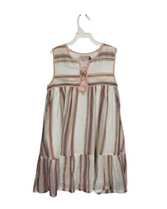 PINK CHICKEN PINK STRIPED DRESS