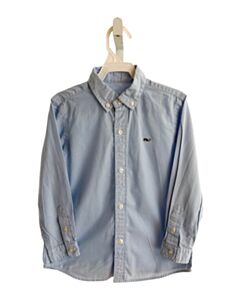 VINEYARD VINES LT BLUE MICROCHECK DRESS SHIRT