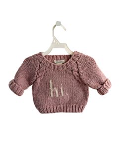 HUGGALUGS PINK SWEATER