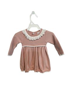 EDGEHILL COLLECTION PINK KNIT DRESS