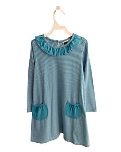 PBJ BLUE STRIPED KNIT DRESS