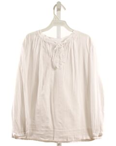 ALICE KATHLEEN  WHITE  KNIT LS SHIRT