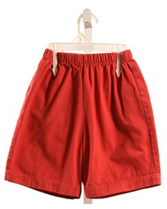 BELLA BLISS  RED  SHORTS