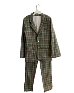 BELLA BLISS  GREEN  PLAID  2-PIECE DRESSY OUTFIT
