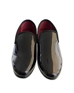 ROMANO BLACK LOAFERS *NEW WITHOUT TAG *EU SIZE 30 RUNS LIKE A 12-12.5 *NWT SIZE TODDLER 12