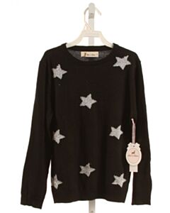 DOE A DEAR  BLACK    SWEATER