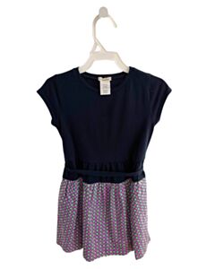 CREWCUTS BLUE PRINTED DESIGN DRESS