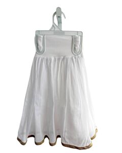 J.CREW  WHITE   PRINTED DESIGN SKIRT