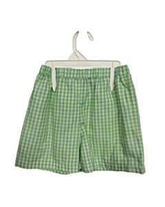 THE BEAUFORT BONNET COMPANY  GREEN  GINGHAM  SHORTS