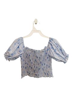 JAMES & LOTTIE  BLUE  FLORAL  SHIRT-SS
