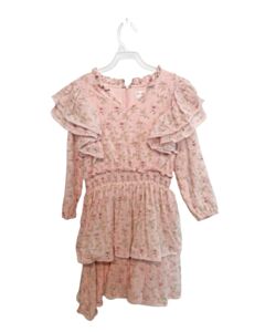 SHOP THE MINT PINK SWISS DOT FLORAL DRESS