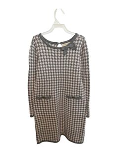 HOPE & HENRY GRAY HOUNDSTOOTH DRESS