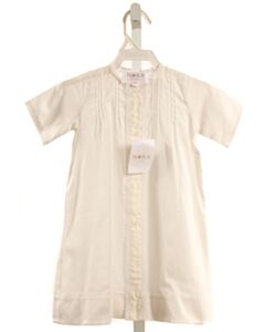 NORA LAYETTE  WHITE  LAYETTE WITH EYELET TRIM