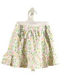 THE PROPER PEONY GREEN FLORAL SKORT