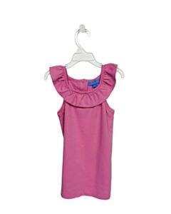 J. BAILEY  PINK    SLEEVELESS SHIRT WITH RUFFLE