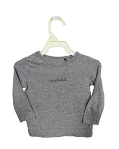 EARTH CHILD GRAY KNIT LS SHIRT