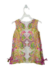 LILLY PULITZER  PINK   PRINTED DESIGN DRESS