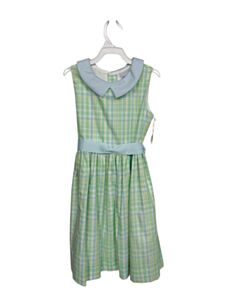 BAILEY BOYS  GREEN  PLAID  DRESS