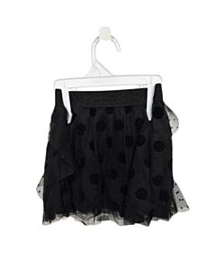 CATIMINI  BLACK TULLE POLKA DOT  SKIRT